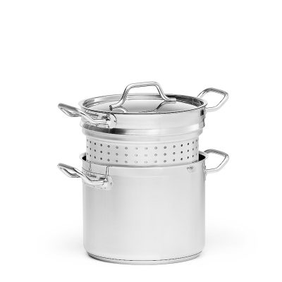 Kittel med insats (pastakittel), 9 liter, 24cm diameter