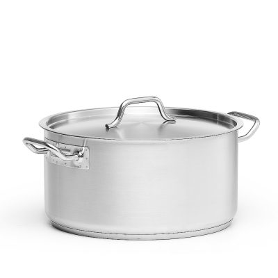 Kittel, låg rostfri, 19 liter, 36cm diameter