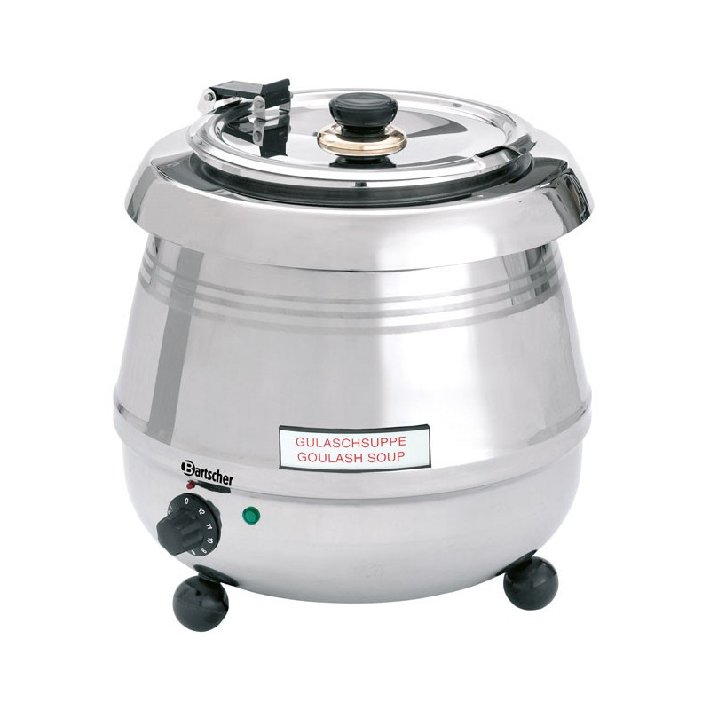 Bartscher rostfri deluxe soppkittel 9 liter